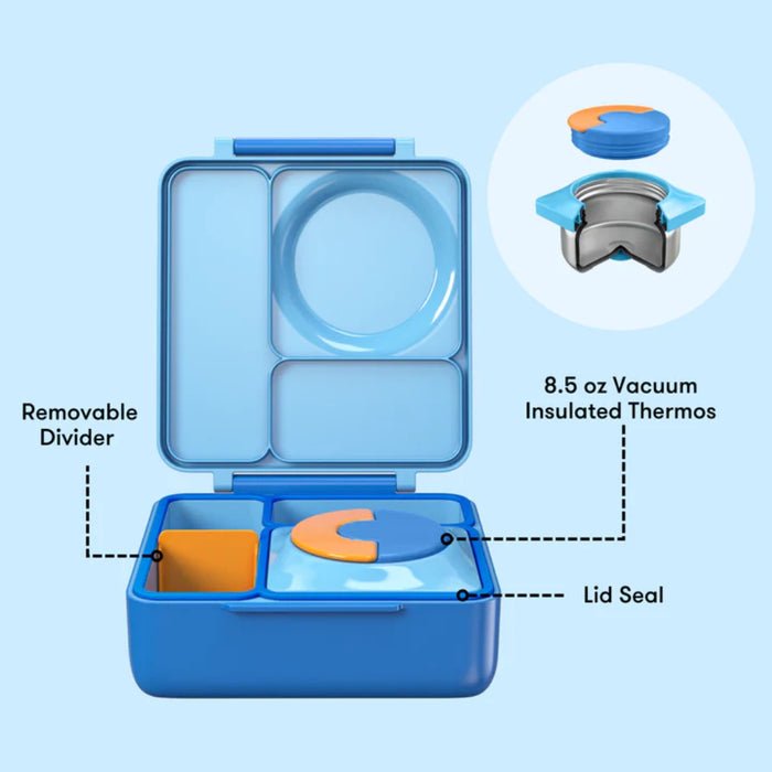 
    Lancheira Térmica Infantil Omiebox Sky Blue
  