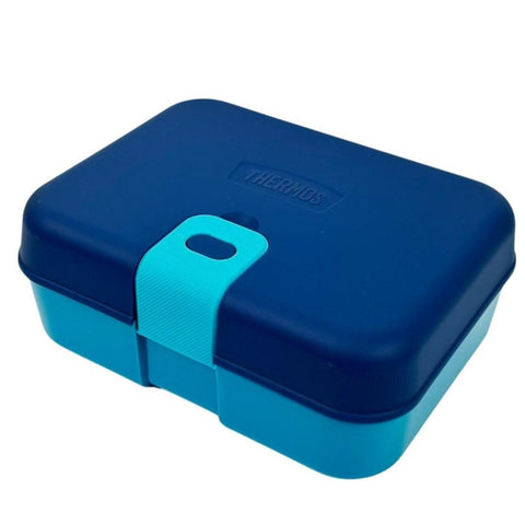 Lancheira Thermos Bento Box Kids 8 Peças Azul - Thermos Babytunes