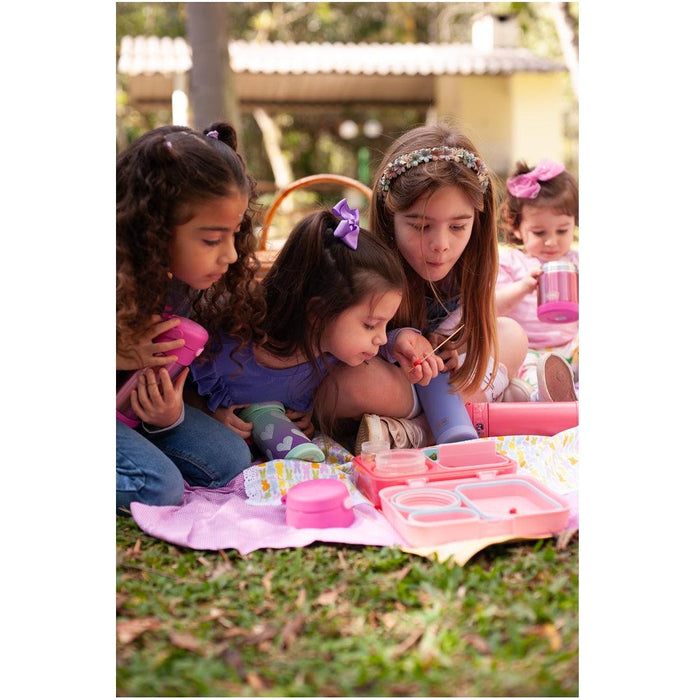
    Lancheira Thermos Bento Box Kids 8 Peças Rosa - Thermos Babytunes
  