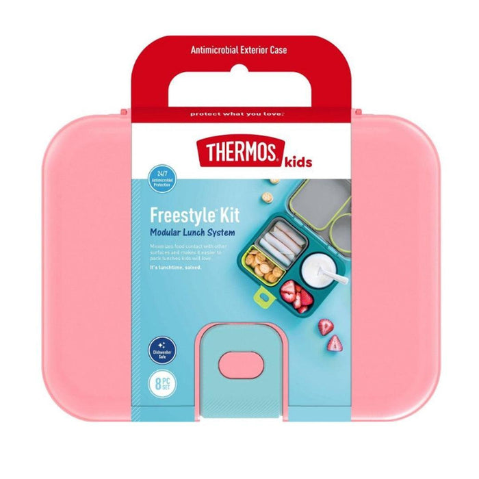 
    Lancheira Thermos Bento Box Kids 8 Peças Rosa - Thermos Babytunes
  