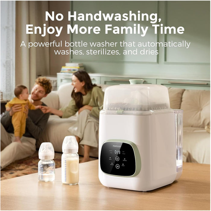
    Lavadora de Mamadeiras Momcozy KleanPal Pro Baby Esterilizadora e Secadora - Momcozy Babytunes
  