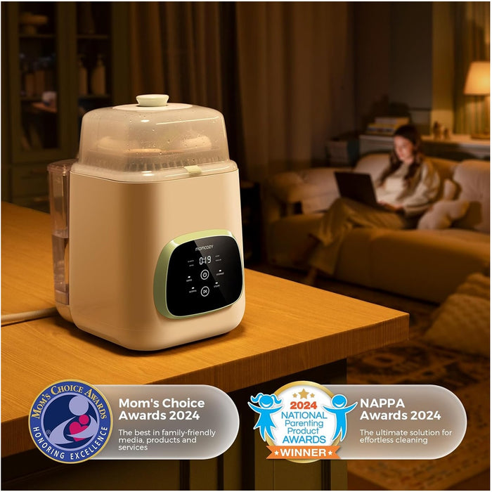 
    Lavadora de Mamadeiras Momcozy KleanPal Pro Baby Esterilizadora e Secadora - Momcozy Babytunes
  