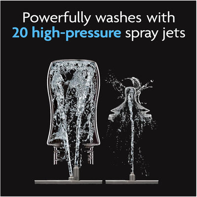 Lavadora de Mamadeiras Pro Baby Brezza Esterilizadora & Secadora 110V - 20 Jatos de Spray de Alta pressão