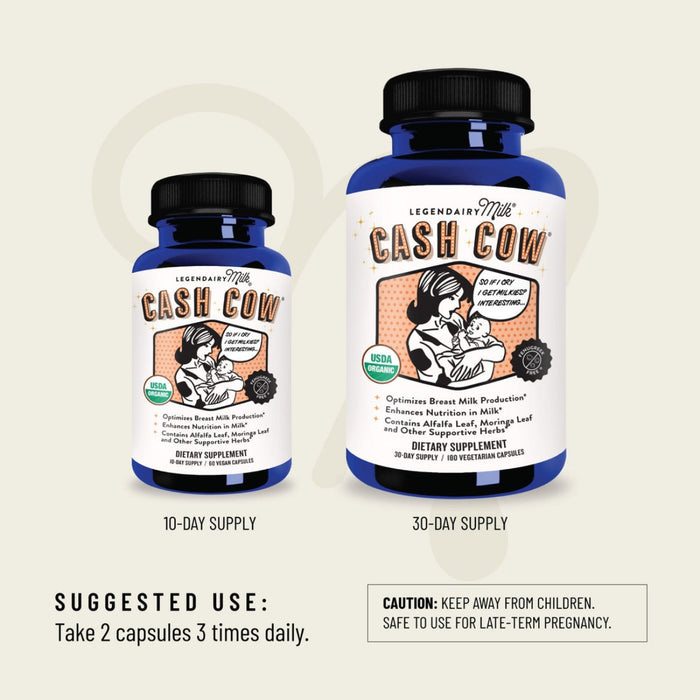 
    Legendairy Milk Cash Cow - Suplemento de Amamentação 60 Caps
  