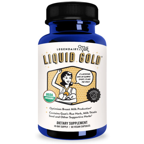 Legendairy Milk Liquid Gold - Suplemento de Amamentação 60 CAPS