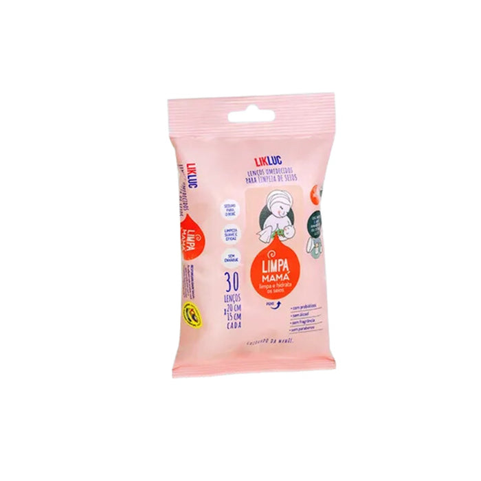 
    Limpa Mamá - Lenços Umidecidos Para Higiene dos Seios Likluc - LikLuc Babytunes
  