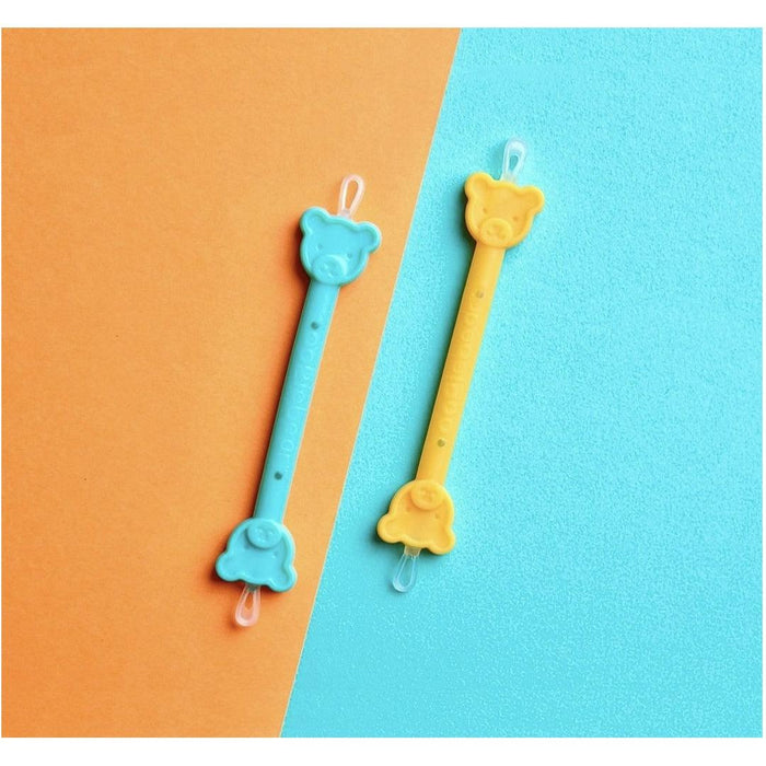 
    Limpador De Nariz e Ouvido com Estojo Oogiebear 2 Unidades Orange e Seafoam - Oogiebear Babytunes
  