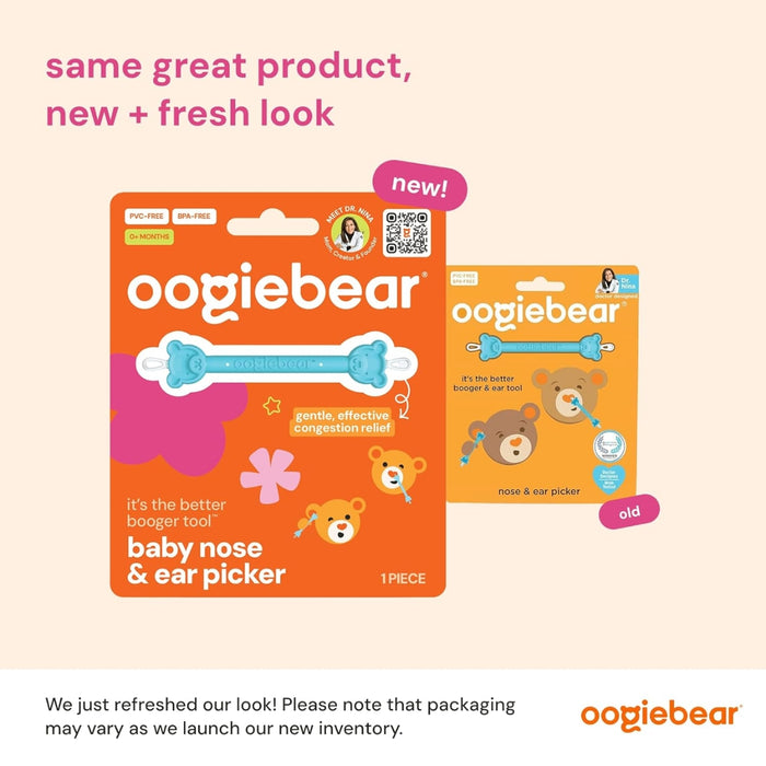 
    Limpador De Nariz e Ouvido Oogiebear
  