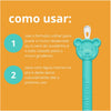 Limpador De Nariz e Ouvido com Estojo Oogiebear 2 Unidades Raspberry & Seafoam