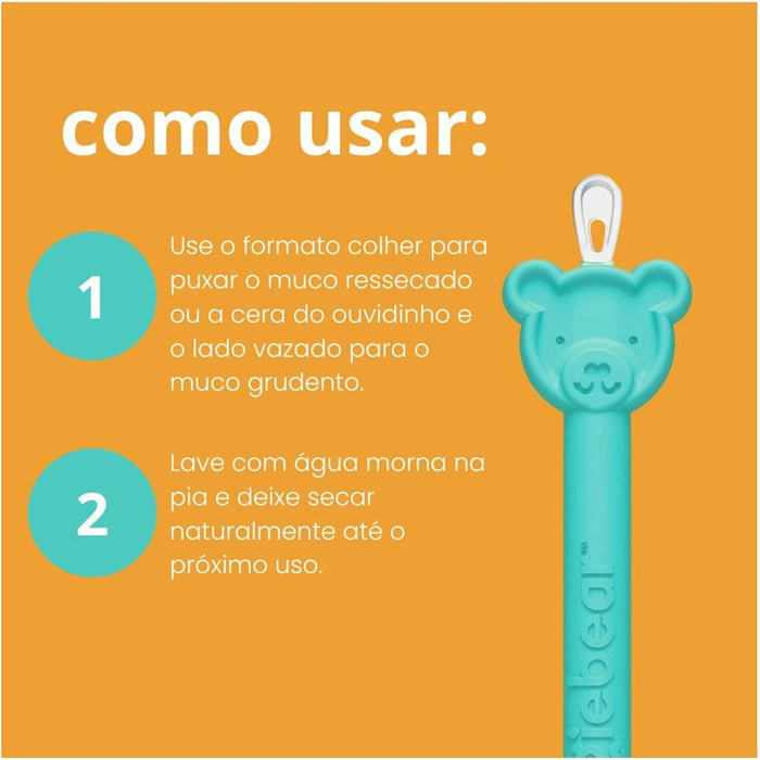 
    Limpador De Nariz e Ouvido Oogiebear - Oogiebear Babytunes
  