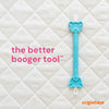 Limpador De Nariz e Ouvido com Estojo Oogiebear 2 Unidades Raspberry & Seafoam