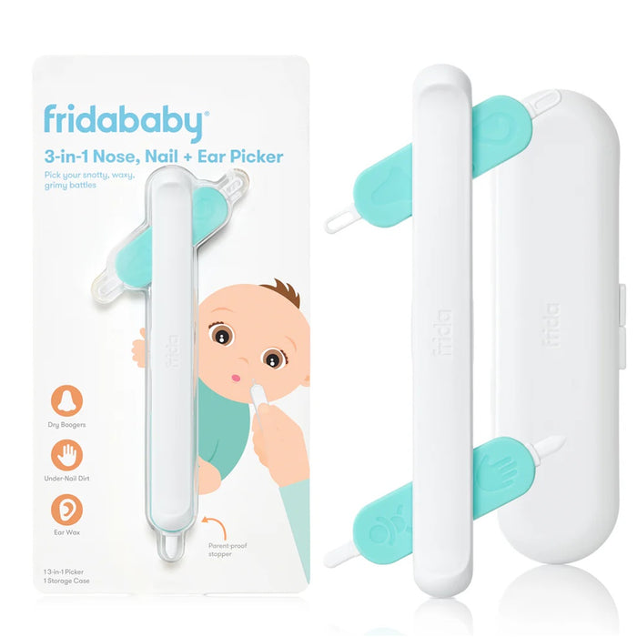 
    Limpador Fridababy 3 em 1 Para Nariz, Ouvido e Unhas - Fridababy Babytunes
  