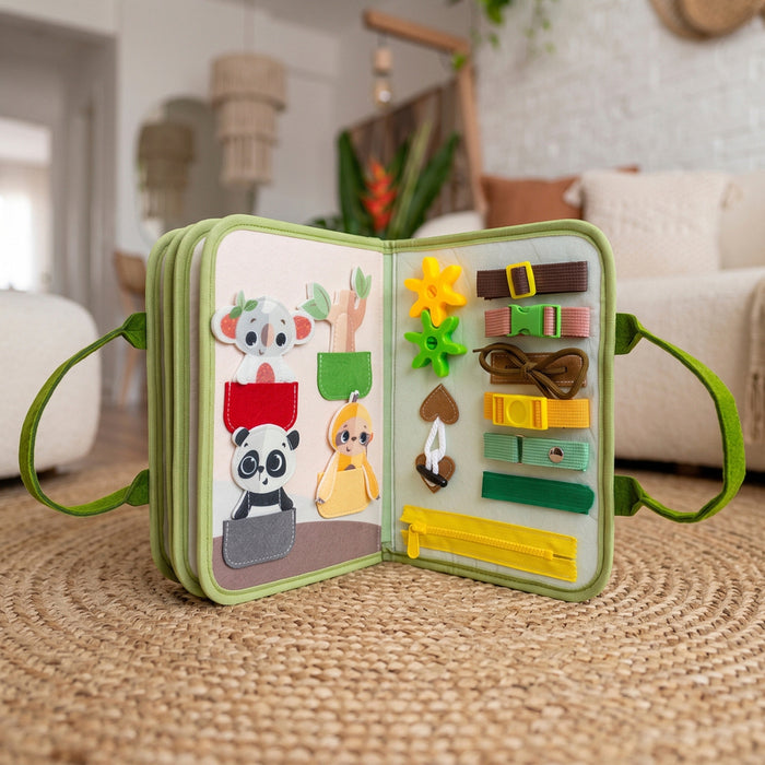 
    Livrinho Sensorial de Atividades Tiny Love Busy Book Boho Chic
  