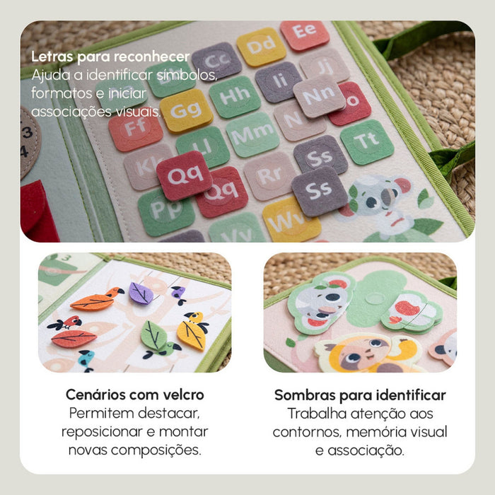 
    Livrinho Sensorial de Atividades Tiny Love Busy Book Boho Chic
  