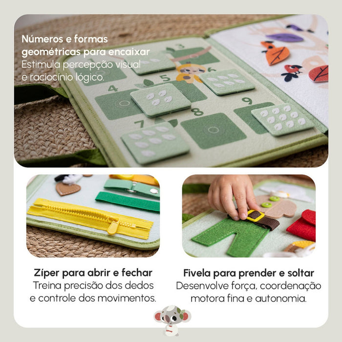 
    Livrinho Sensorial de Atividades Tiny Love Busy Book Boho Chic
  