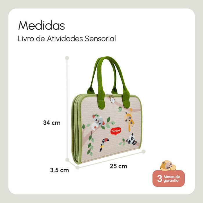 
    Livrinho Sensorial de Atividades Tiny Love Busy Book Boho Chic
  