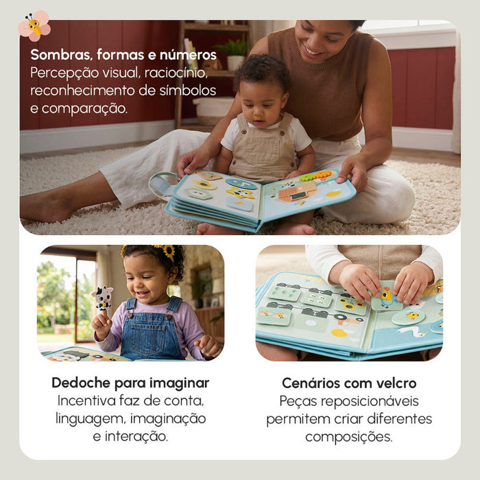 
    Livrinho Sensorial de Atividades Tiny Love Busy Book Farmers Funday
  