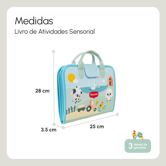 
    Livrinho Sensorial de Atividades Tiny Love Busy Book Farmers Funday
  