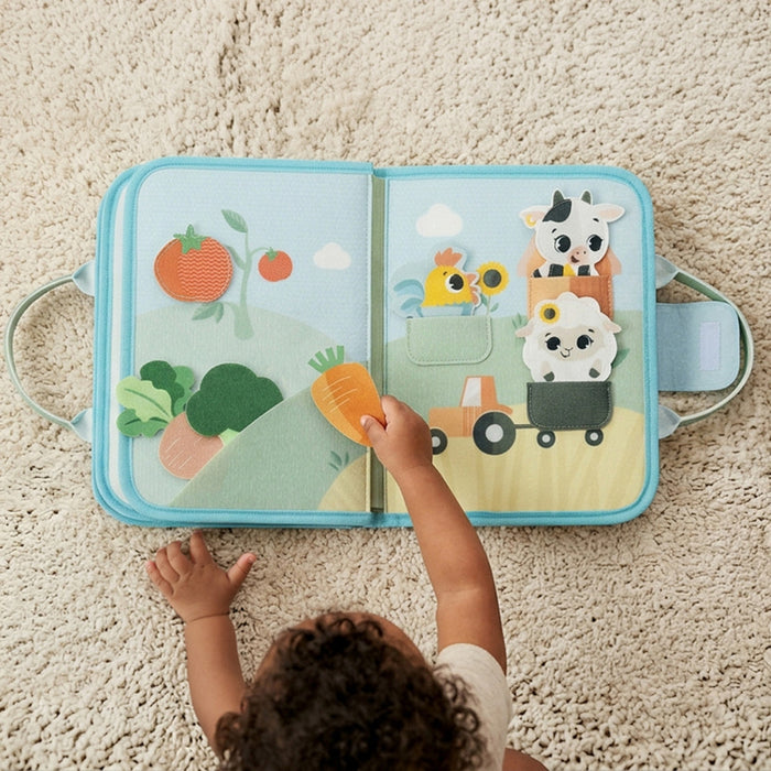 
    Livrinho Sensorial de Atividades Tiny Love Busy Book Farmers Funday
  
