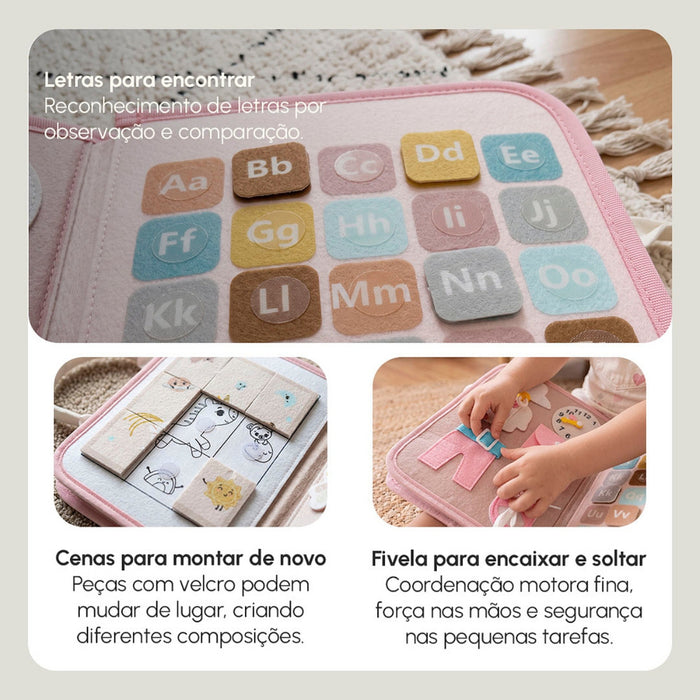 
    Livrinho Sensorial de Atividades Tiny Love Busy Book Wonderlands Collection
  