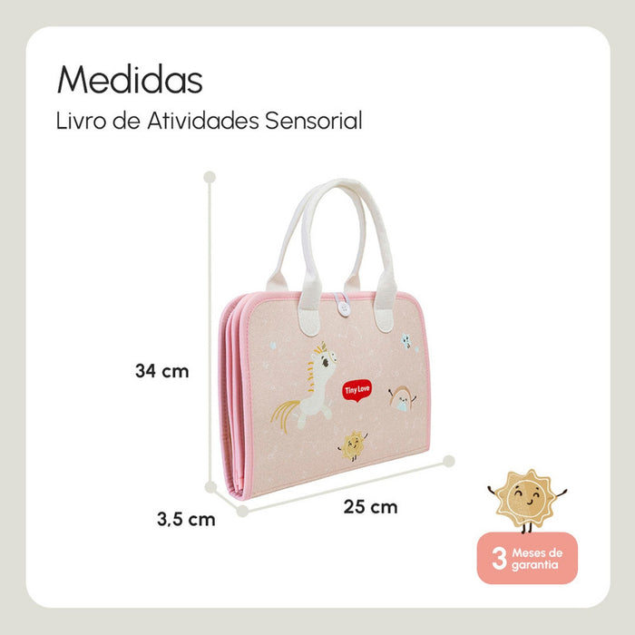 
    Livrinho Sensorial de Atividades Tiny Love Busy Book Wonderlands Collection
  