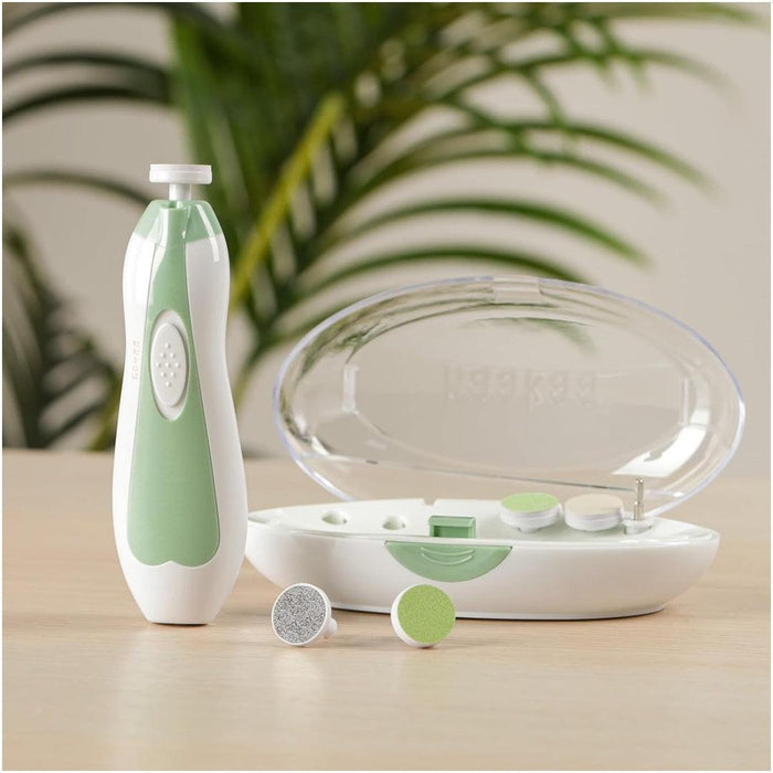 
    Lixa De Unha Elétrica Para Bebês Haakaa Verde - Haakaa Babytunes
  