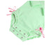 Maiô Infantil Ruffle Butts Spring Green Seersucker FPS50+