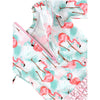 Maiô Infantil Ruffle Butts Vibrant Flamingo FPS50+ - Ruffle Butts Babytunes