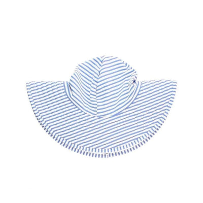 Chapéu Infantil Ruffle Butts Striped Blue FPS50+ - Aba Larga