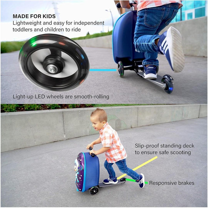 
    Mala de Rodinhas Patinete Infantil Kiddietotes Espaço - KIDDIETOTES Babytunes
  