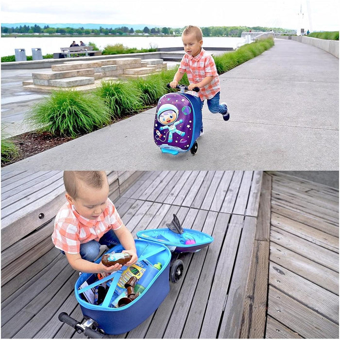 
    Mala de Rodinhas Patinete Infantil Kiddietotes Espaço - KIDDIETOTES Babytunes
  