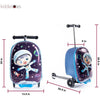 Mala de Rodinhas Patinete Infantil Kiddietotes Espaço - KIDDIETOTES Babytunes