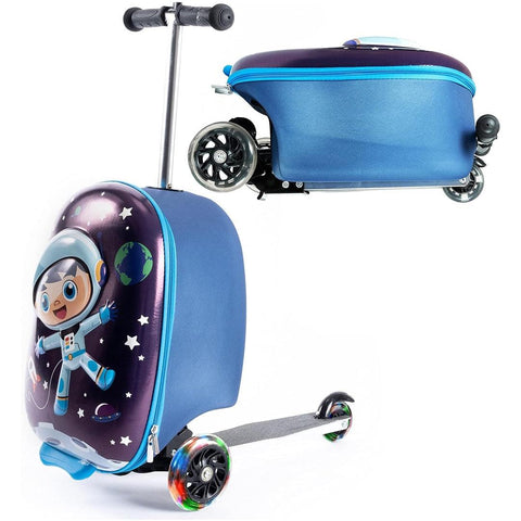 Mala de Rodinhas Patinete Infantil Kiddietotes Espaço - KIDDIETOTES Babytunes