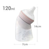 Mamadeira Angulada em Silicone Marcus & Marcus 120ML Rosa - Marcus & Marcus Babytunes