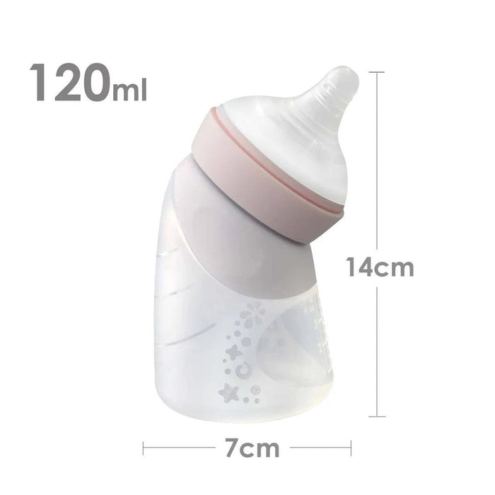 
    Mamadeira Angulada em Silicone Marcus & Marcus 120ML Rosa - Marcus & Marcus Babytunes
  