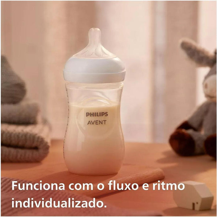 
    Mamadeira Pétala 260ml 3.0 Fluxo 3 1m+ Philips Avent - Philips Avent Babytunes
  