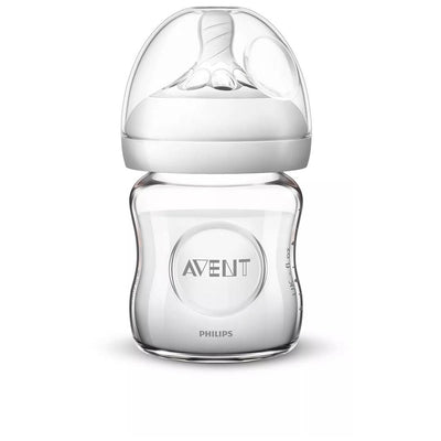 Mamadeira Avent Pétala Vidro Transparente 120ML - Vidro de Classe Farmacêutica