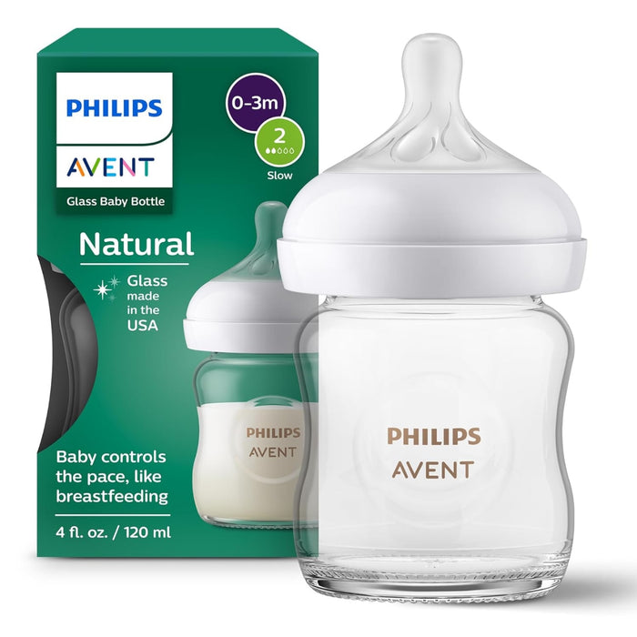 
    Mamadeira Avent Pétala Vidro Transparente 120ML
  