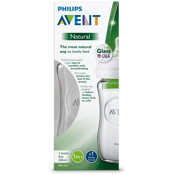 
    Mamadeira Avent Pétala Vidro Transparente 240ML - Philips Avent Babytunes
  