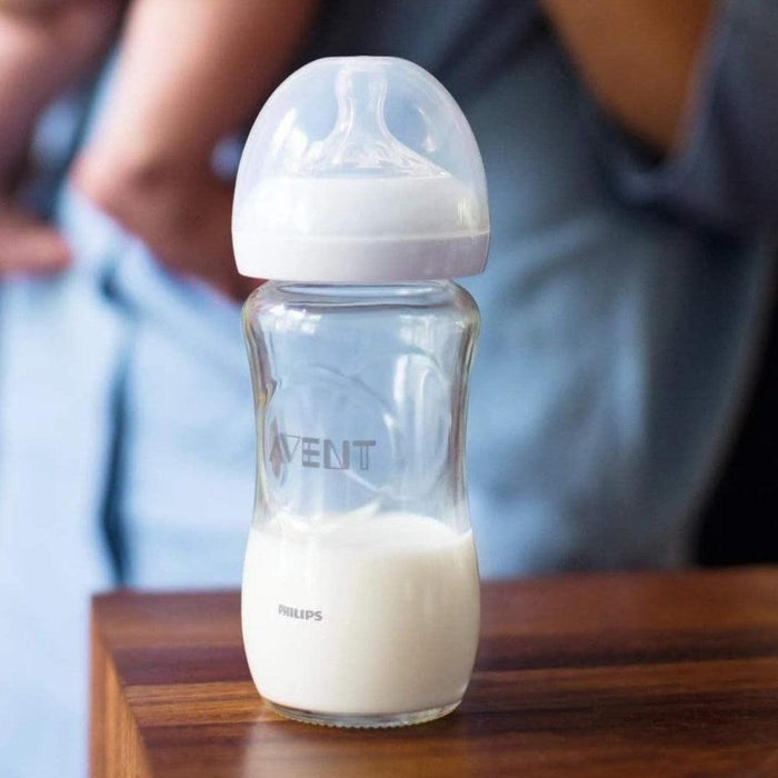 
    Mamadeira Avent Pétala Vidro Transparente 240ML - Philips Avent Babytunes
  