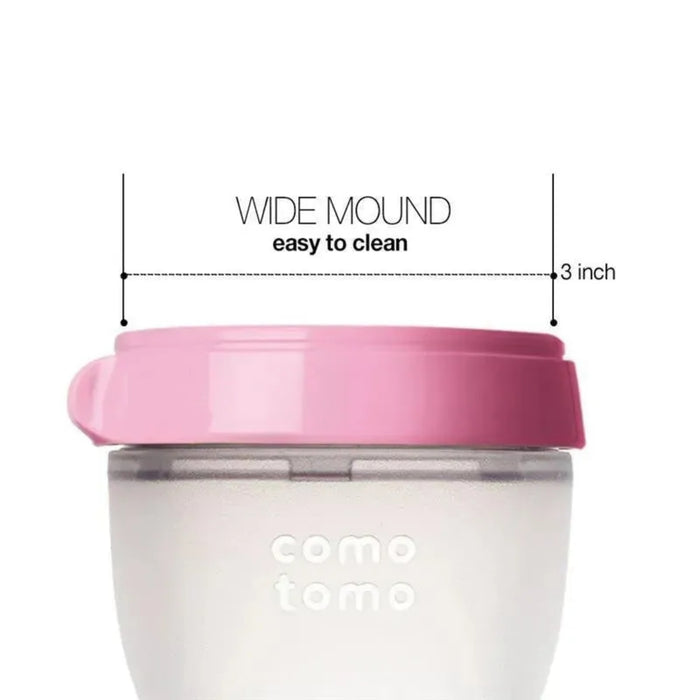 
    Mamadeira Comotomo Rosa 250ML
  
