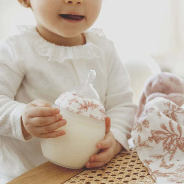 
    Mamadeira Élhée Tartine et Chocolat Toile de Jouy Terracotta 150ml - 0M+ - Élhée Babytunes
  