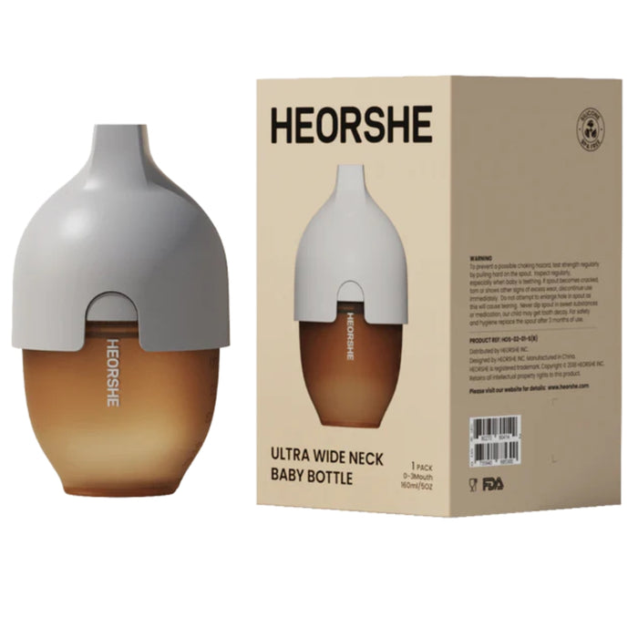 
    Mamadeira HEORSHE 160ML Grey
  
