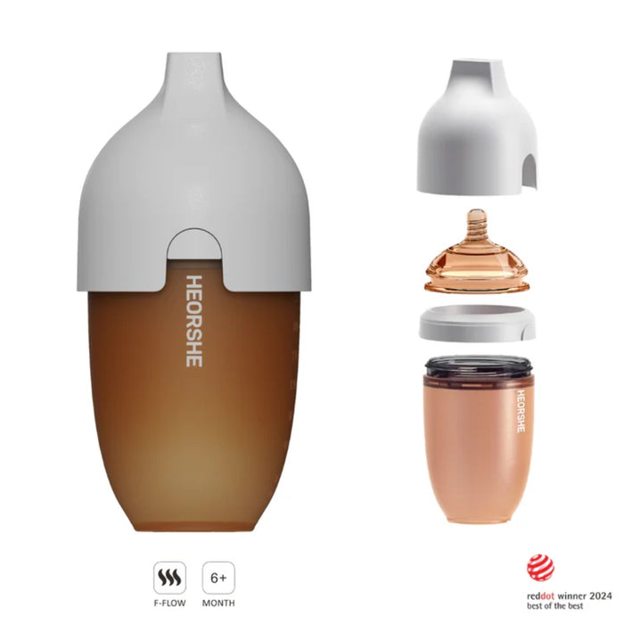 
    Mamadeira HEORSHE 240ML Grey
  