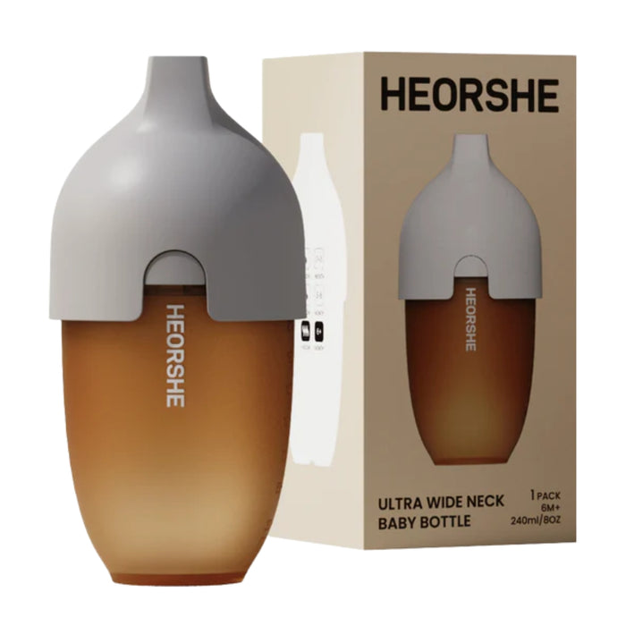 
    Mamadeira HEORSHE 240ML Grey
  