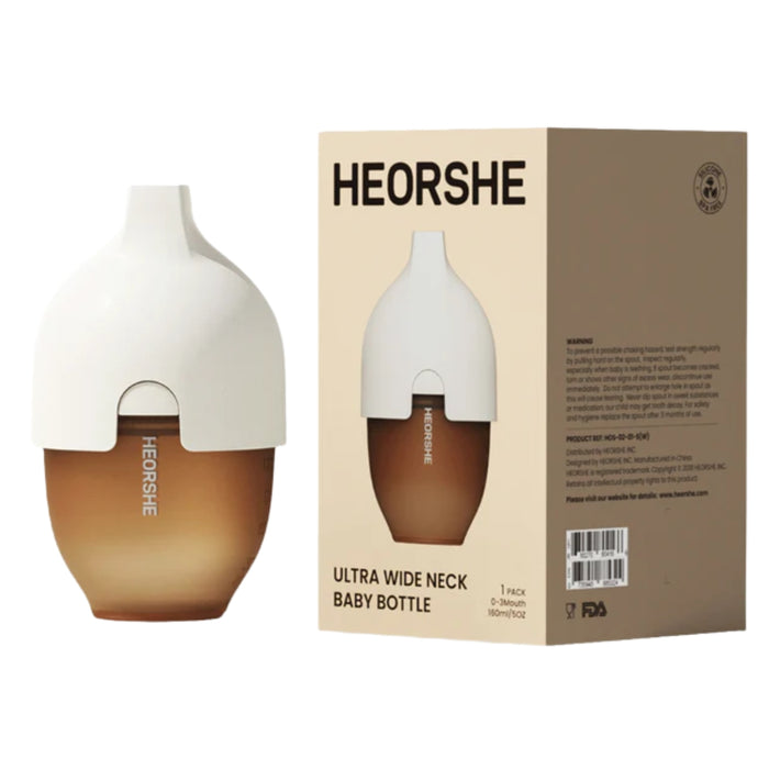 
    Mamadeira HEORSHE 160ML White - HEORSHE Babytunes
  