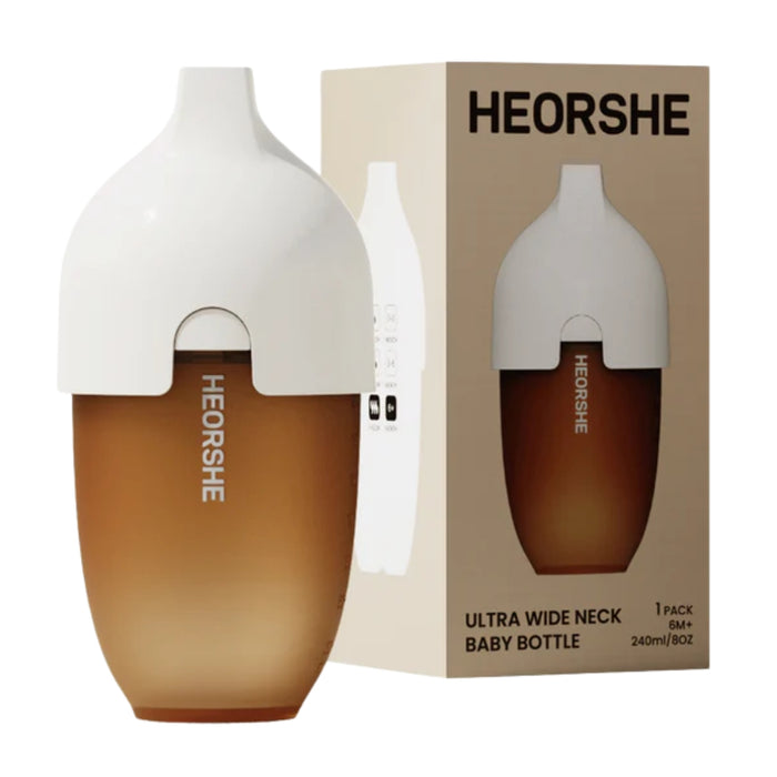 
    Mamadeira HEORSHE 240ML White - HEORSHE Babytunes
  
