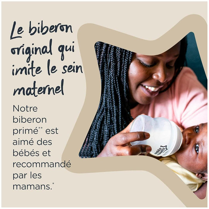 
    Mamadeira Tommee Tippee Transparente 260ML - Tommee Tippee Babytunes
  