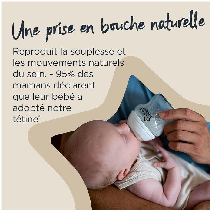 
    Mamadeira Tommee Tippee Transparente 260ML - Tommee Tippee Babytunes
  