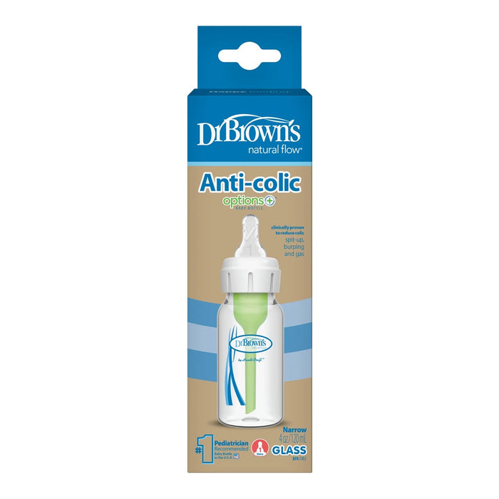 
    Mamadeira de Vidro Dr. Brown’s Natural Flow Anti-Colic Options+ 250ML - Dr. Brown'S Babytunes
  